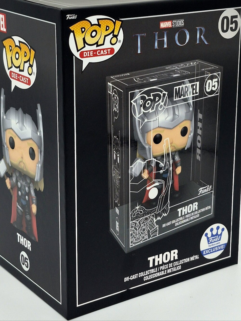 Funko Die-Cast Thor #05 Silver Chase Exclusive